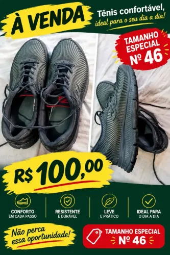 Tênis n 46 100,00