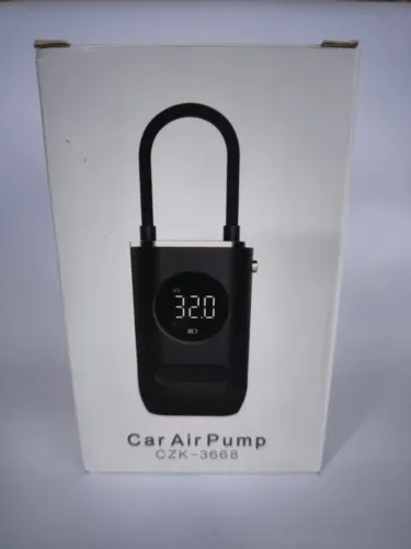Mini compressor de ar portátil recarregável calibrador de pneus
