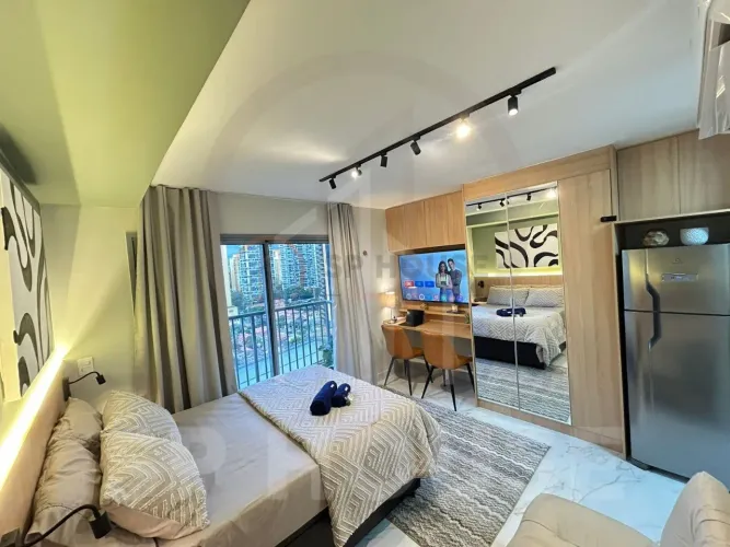 LOCAÇÃO APARTAMENTO STUDIO NA VILA CORDEIRO 24M²
