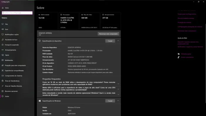 CPU gamer