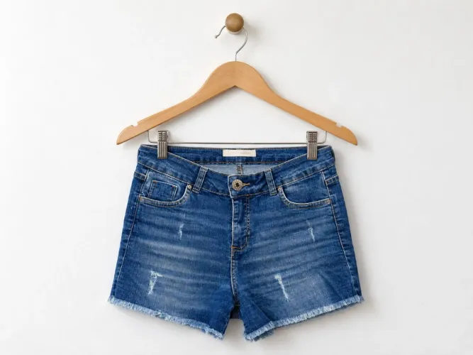 Short jeans feminino