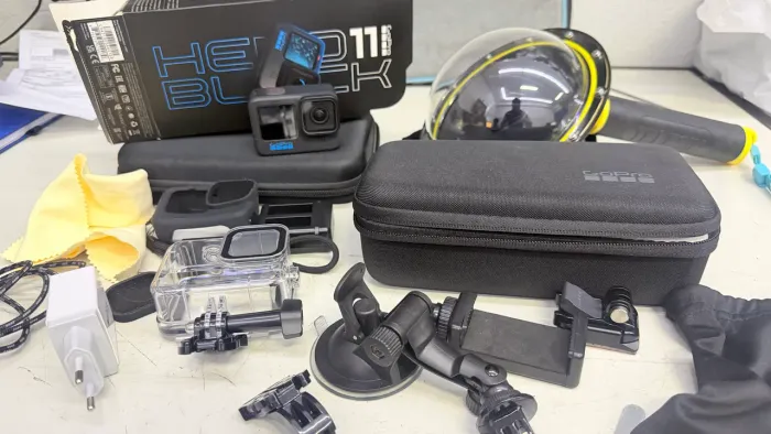 Gopro 11 Hero Black 128gb e assessórios