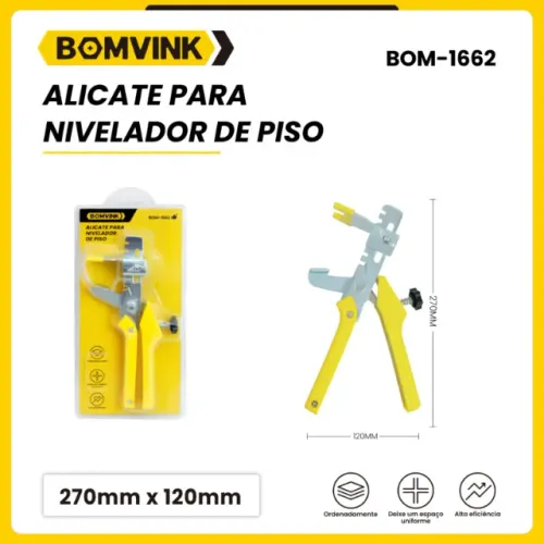 Alicate para nivelador de piso BOM-1662 BOMVINK