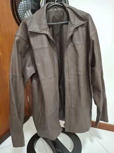 Jaqueta de Couro Masculina
