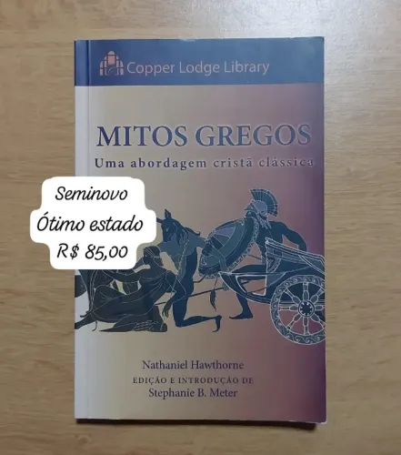 Livro Mitos Gregos - Nathaniel Hawthorne