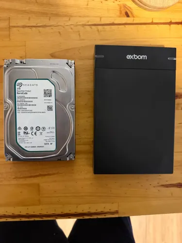Hd 3tb Seagate com case USB 3.0 6gb/s