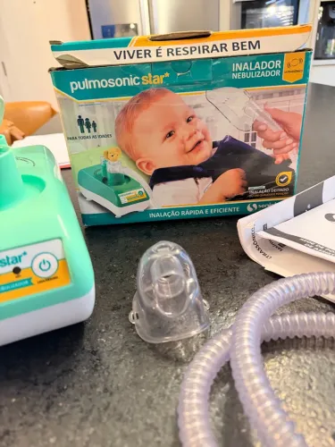 Inalador e nebulizador - Pulmosonic Star