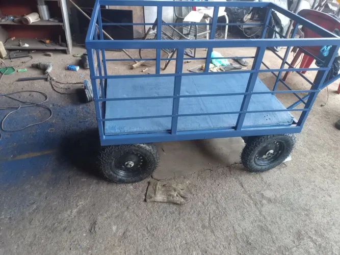 Plataforma carrinho de carga 