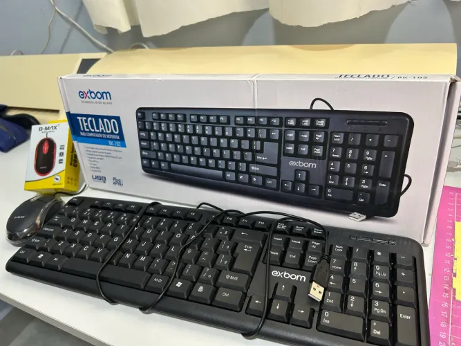 MOUSE E TECLADO NOVOS