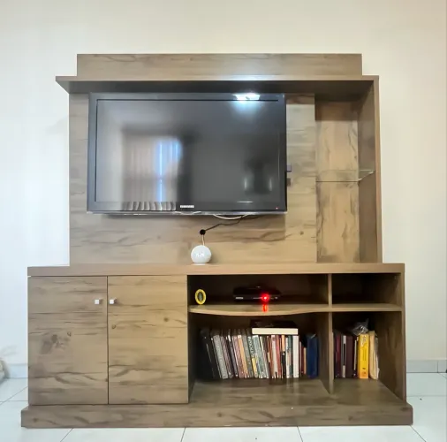 Rack com painel 