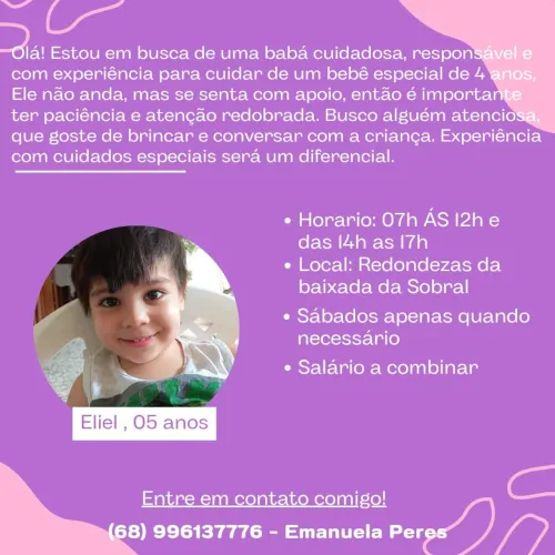 Procura-se babá