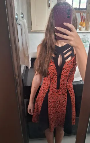 Vestido juvenil tamanho M