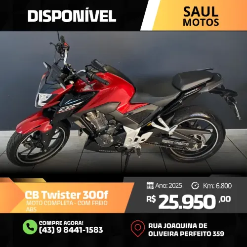 HONDA CB Twister 300f - 2025