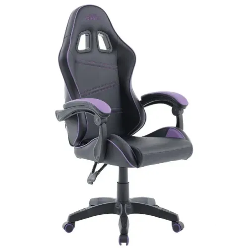 cadeira gamer ninja yako reclinavel preta e roxa nova na caixa lacrada