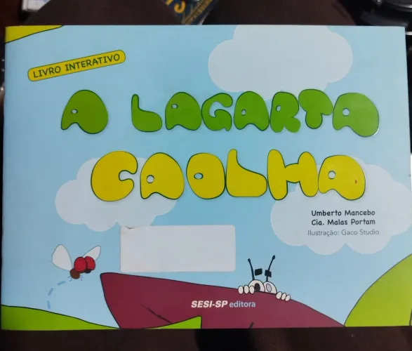 Livro O lagarto caolha