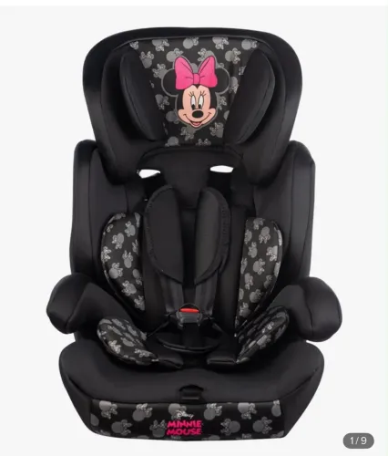 Cadeirinha Infantil para Carro Minnie Mouse