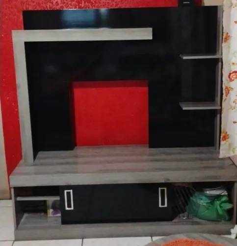 Rack com porta de correr 