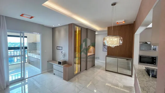 Apartamento com 3 dormitórios para alugar, 80 m² por R$ 4.783,00/mês - Centro - Mogi Guaçu