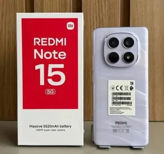 Celular Redmi Note 15 5G 256 GB Lacrado