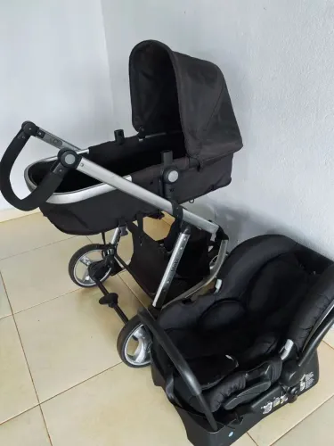 Kit Carrinho e Bebê Conforto Mobi Safety 1St