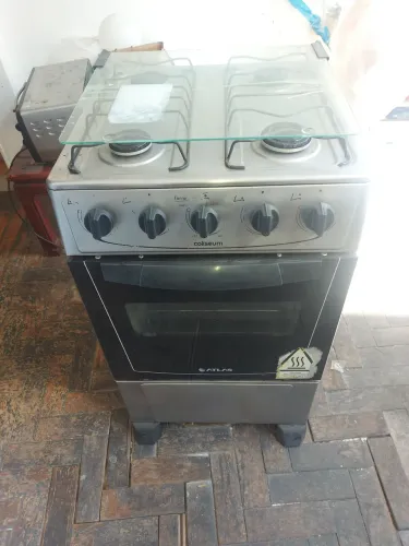 Fogão 4 Bocas Atlas Cinza Cozinha