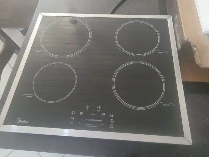 Fogão de indução Midea 4 bocas