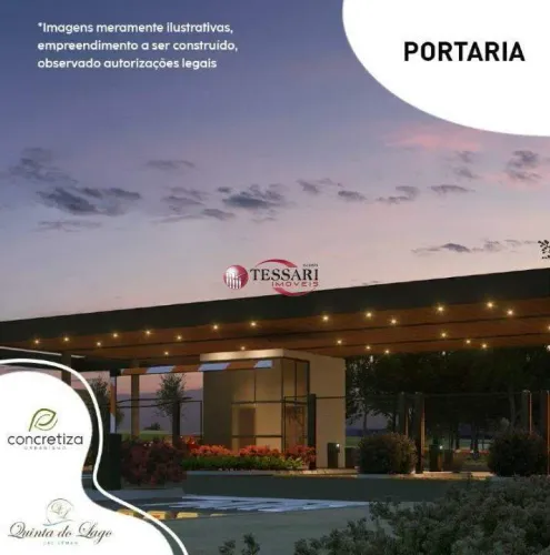Vende terreno em condomínio Quinta do lago 2 - Lac Leman, São José do Rio Preto - SP