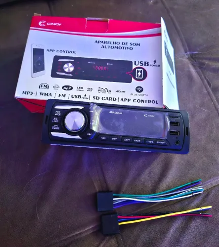 Aparelho de Som Automotivo Bluetooth