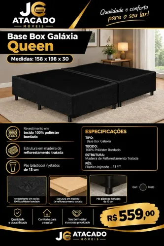 Base Box Galáxia Queen