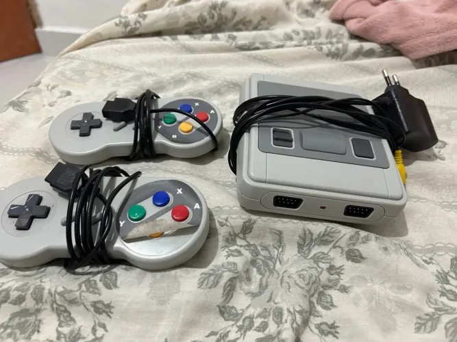 Videogame Retrô + 2 Controles