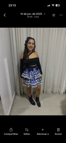 Saia quadrilha junina