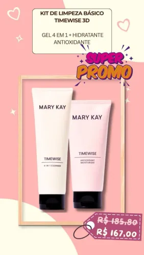 Kit Limpeza Timewise Mary Kay