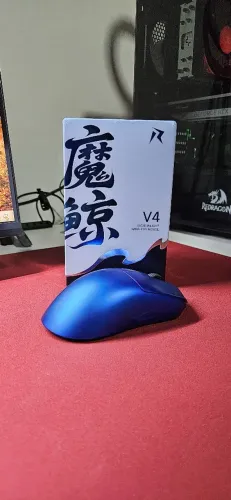 Mouse Gamer Rawm Leviathan V4 Azul (Usado)
