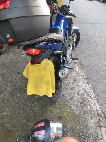Vendo Cg 150 , com kit da 160 , moto com rodas e pneu novos ,