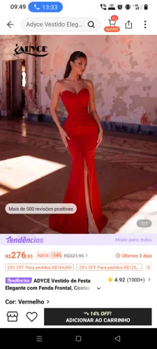 Vestido festa