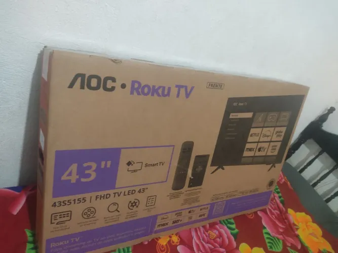 Tv Aoc Roku 43 polegada
