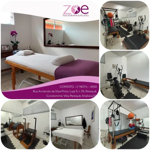 Studio de pilates e sala para atendimento