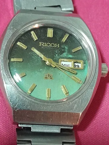 Relógio Ricoh Automático vintage