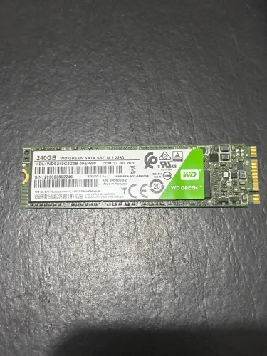 Ssd 240gb m2 WD Green