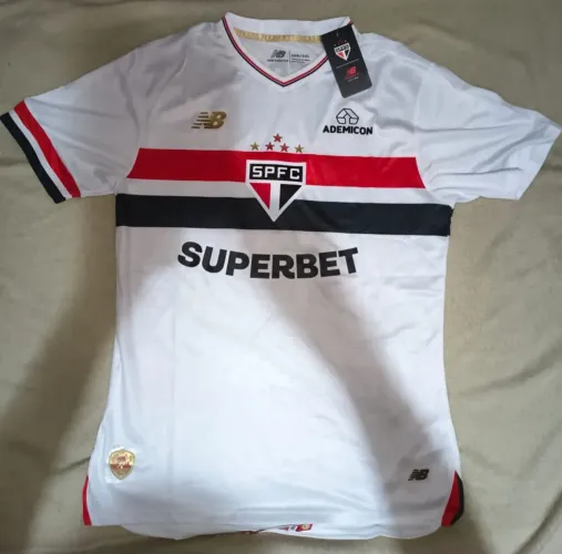 Camisa São Paulo New Balance 2025/26 Original | Modelo Jogador | André 10 | Tamanho 2GG