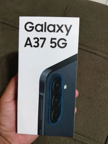 Galaxy A37 novo zero na Caixa 256 lançamento top prova da água
