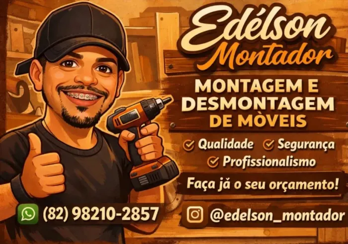 Montador de móveis profissional