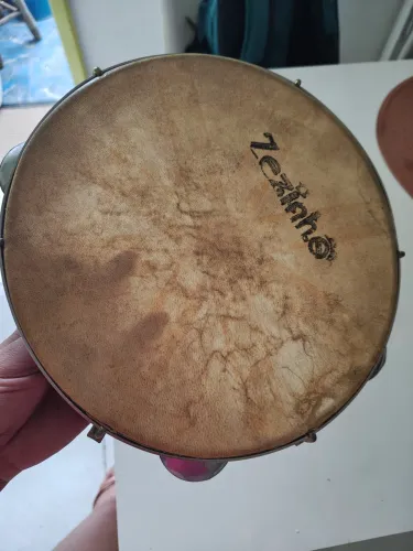 Pandeiro de couro