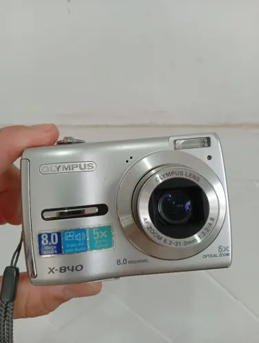 Camera Olympus x840 8mp funcionando perfeitamente