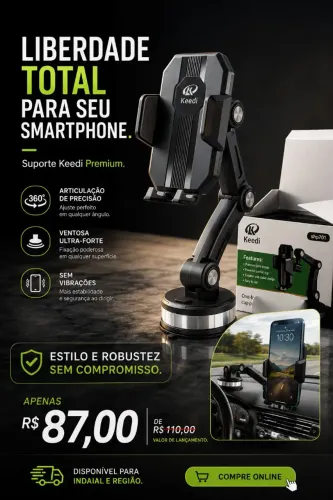 Suporte de carro Premium alta fixação alta durabilidade