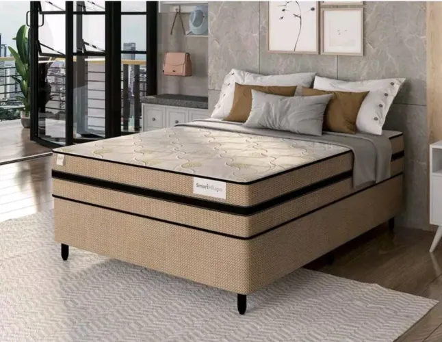 CAMA CASA MOLAS ENSACADAS NA PROMOÇÃO
