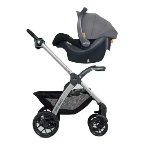 Carrinho de Bebê Chicco Bravo Trio Travel System