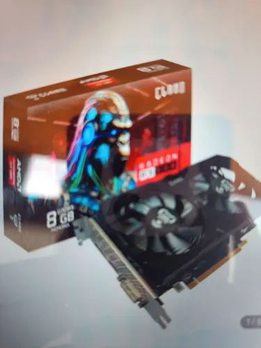Placa de vídeo RX580 8gb