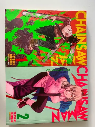 Mangá chainsaw man vol 1 e 2