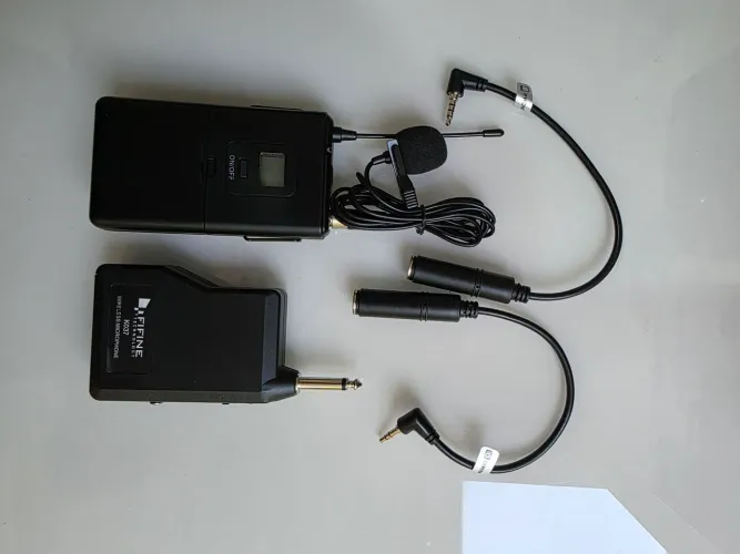 Microfone sem fio fifine K037
